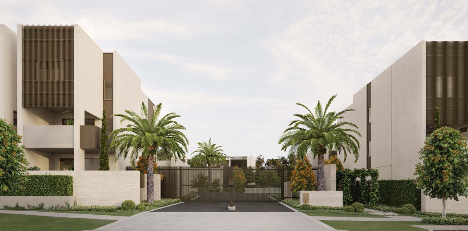 Terraces and courtyards